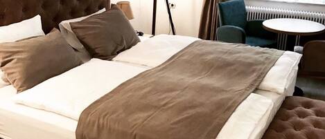 Eenvoudige kamer, 1 twee- of 2 eenpersoonsbedden, 1 slaapkamer | Gratis wifi