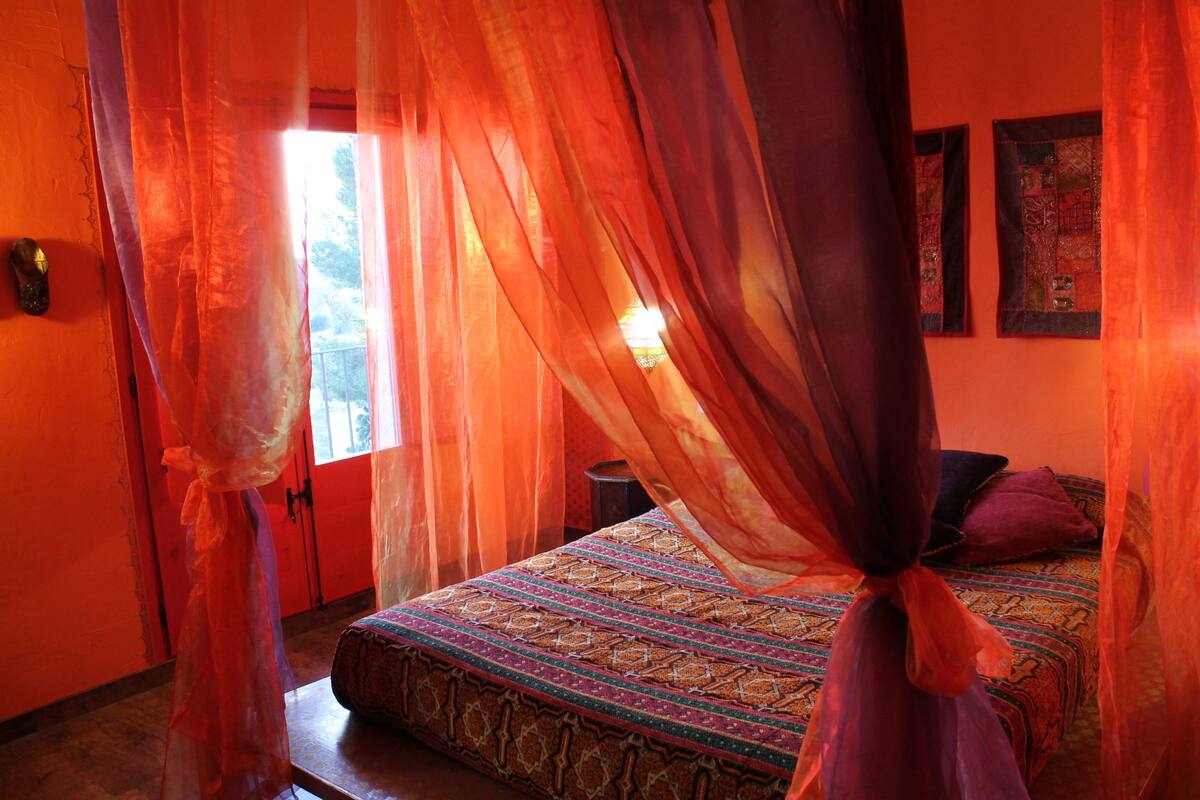 Double Room, Balcony, Mountain View | View from room