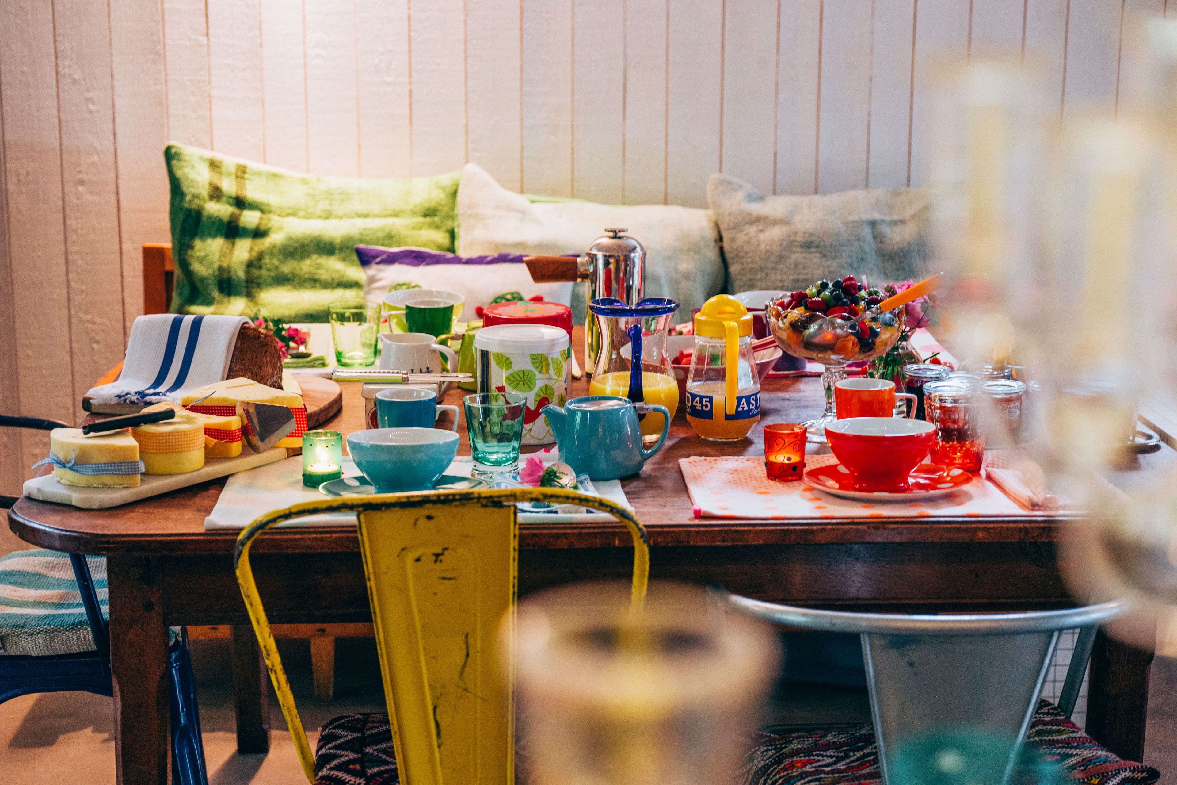 Free daily full breakfast 