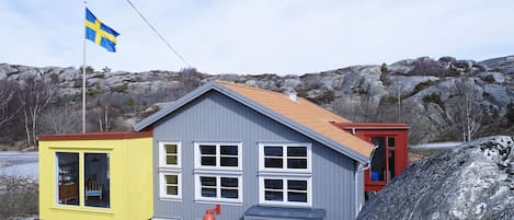 Fassade der Unterkunft