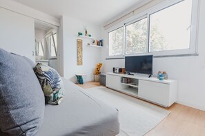 1 soveværelse, strygejern/strygebræt, Wi-Fi, sengetøj