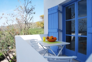 Apartment, Sea View (Elea) | Balcony