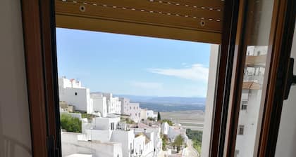 Balcón con hermosas vistas