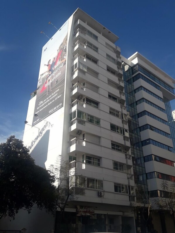 Voorkant van accommodatie