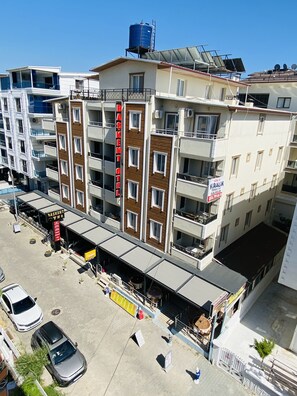 Voorkant van accommodatie