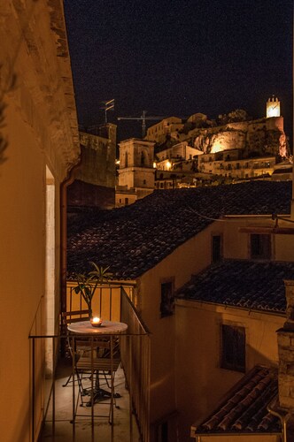 Palazzo degli Olivi - Arches and Balconies - in the monumental area of Modica