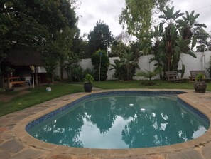 Outdoor pool - John's Place (Lusaka)