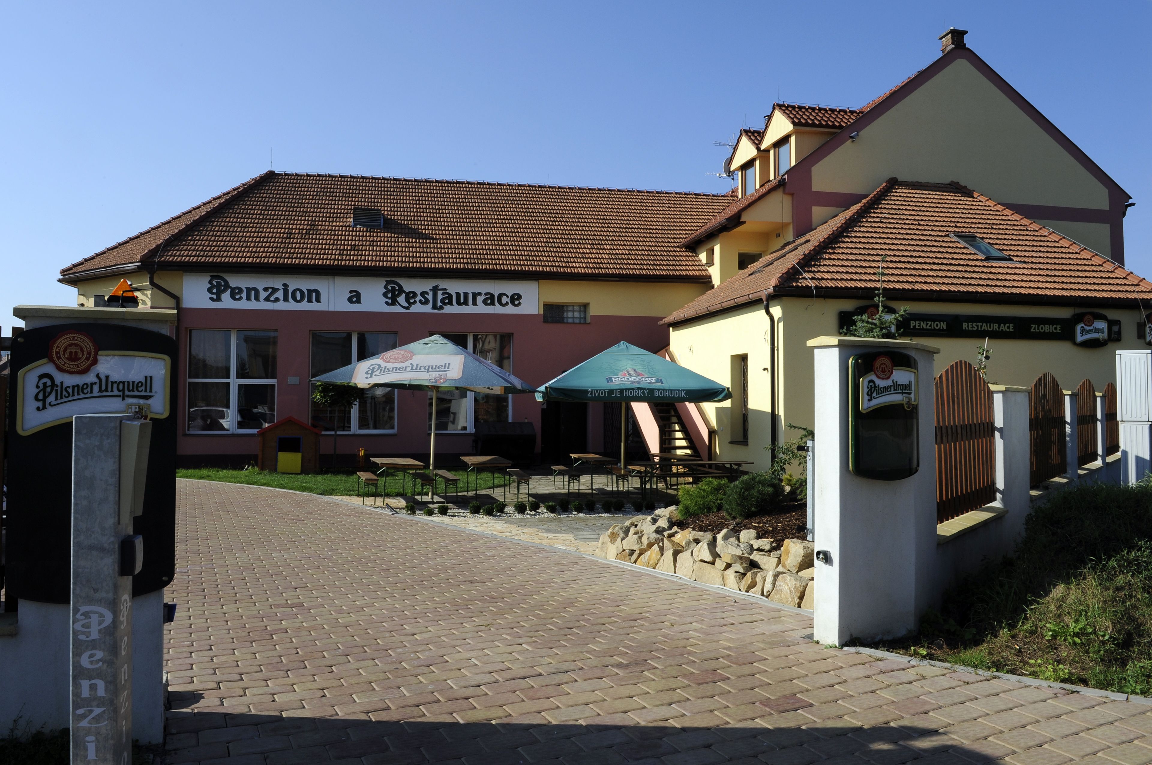 Entrée de l’hébergement
