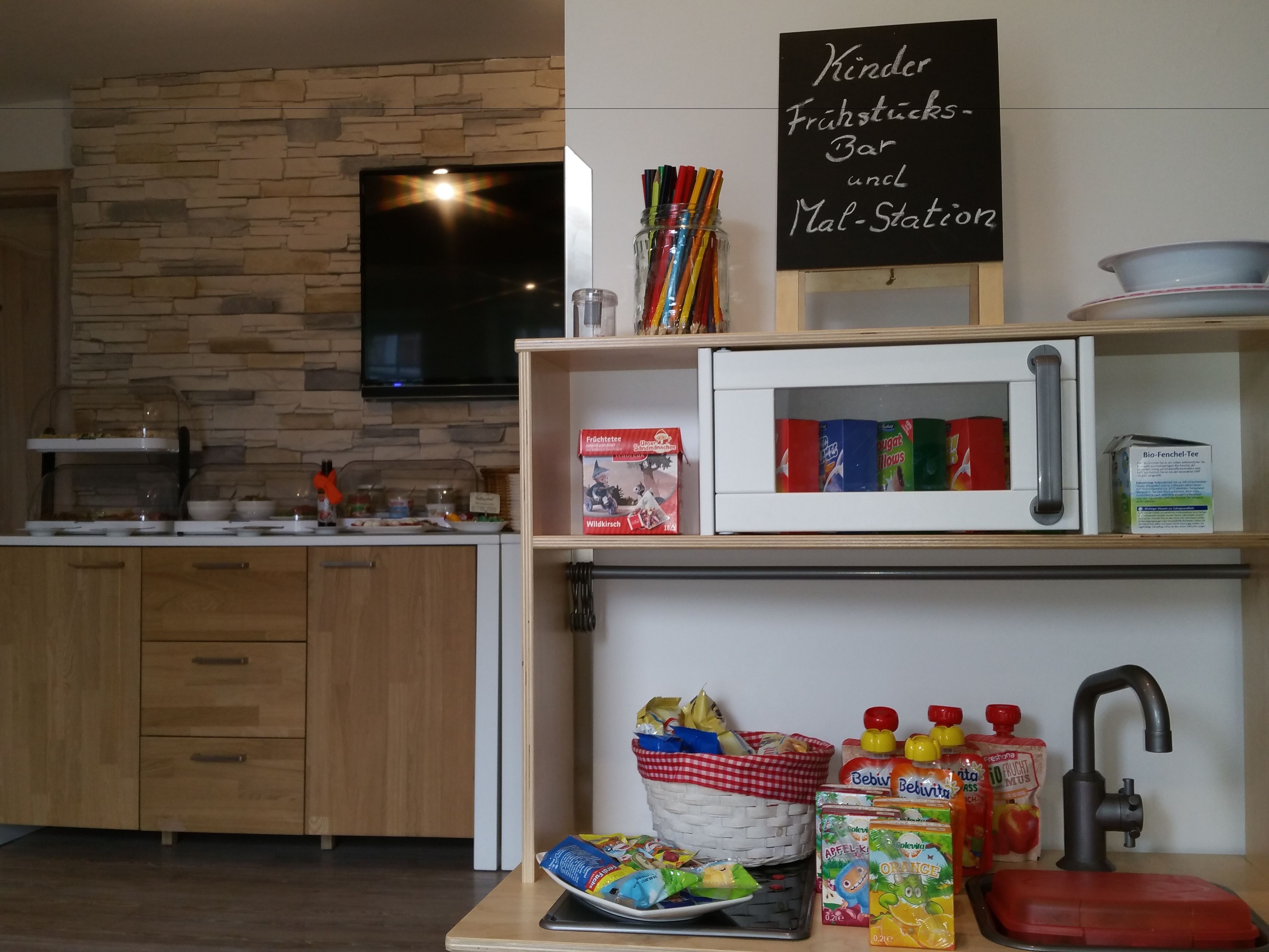 Gratis morgenmadsbuffet hver dag