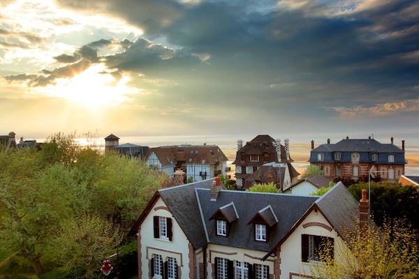 Blick von der Unterkunft