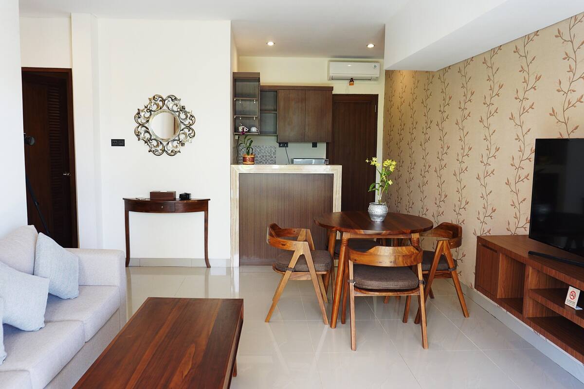 family room, 2 bedrooms | living room | led tv