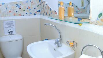 Deluxe Oda | Banyo | Duş, geniş duş başlığı, ücretsiz banyo/kozmetik ürünleri