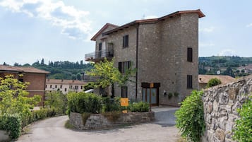 Fassade der Unterkunft