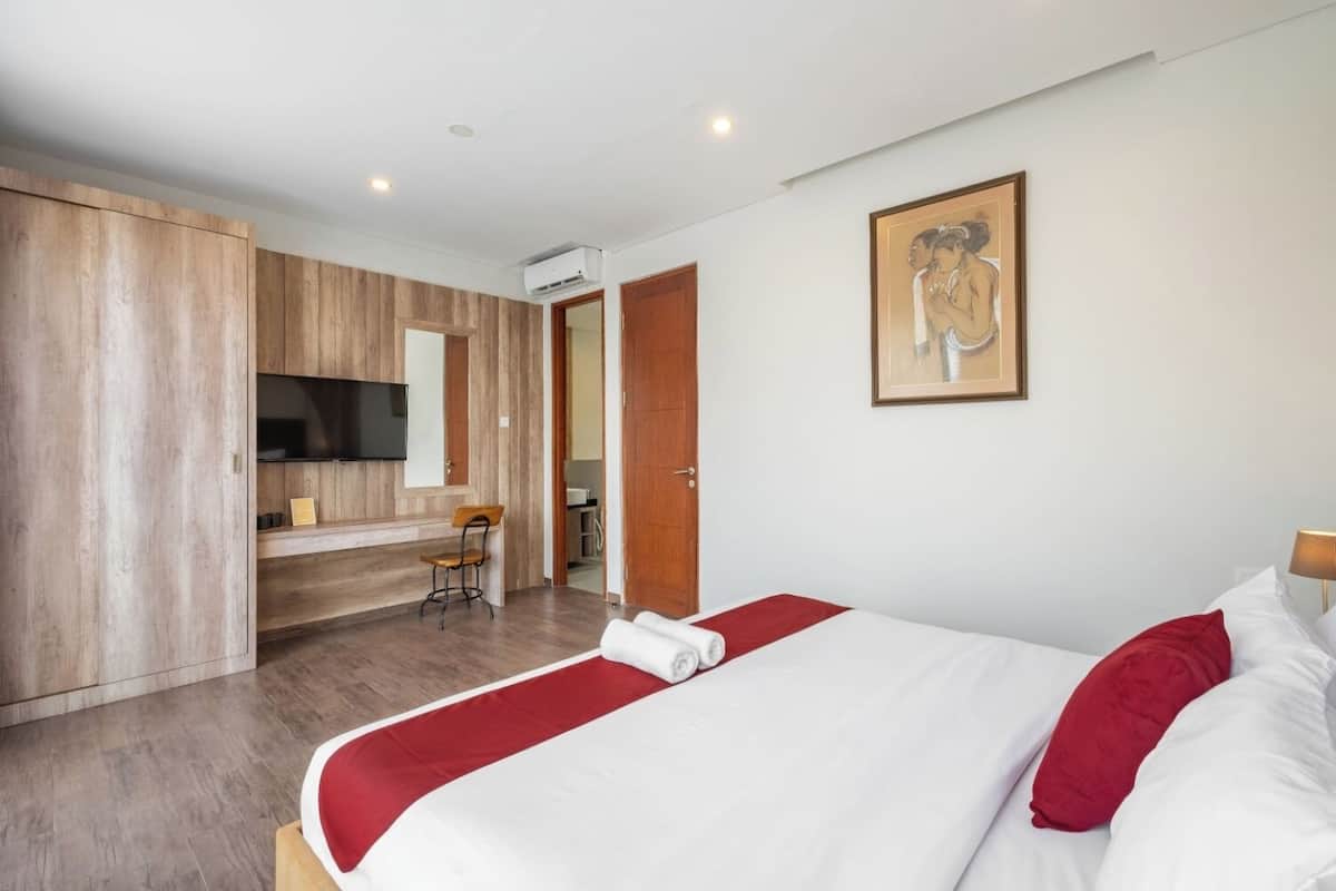 Quarto luxo, vista para o oceano | 3 quartos, Wi-Fi de cortesia