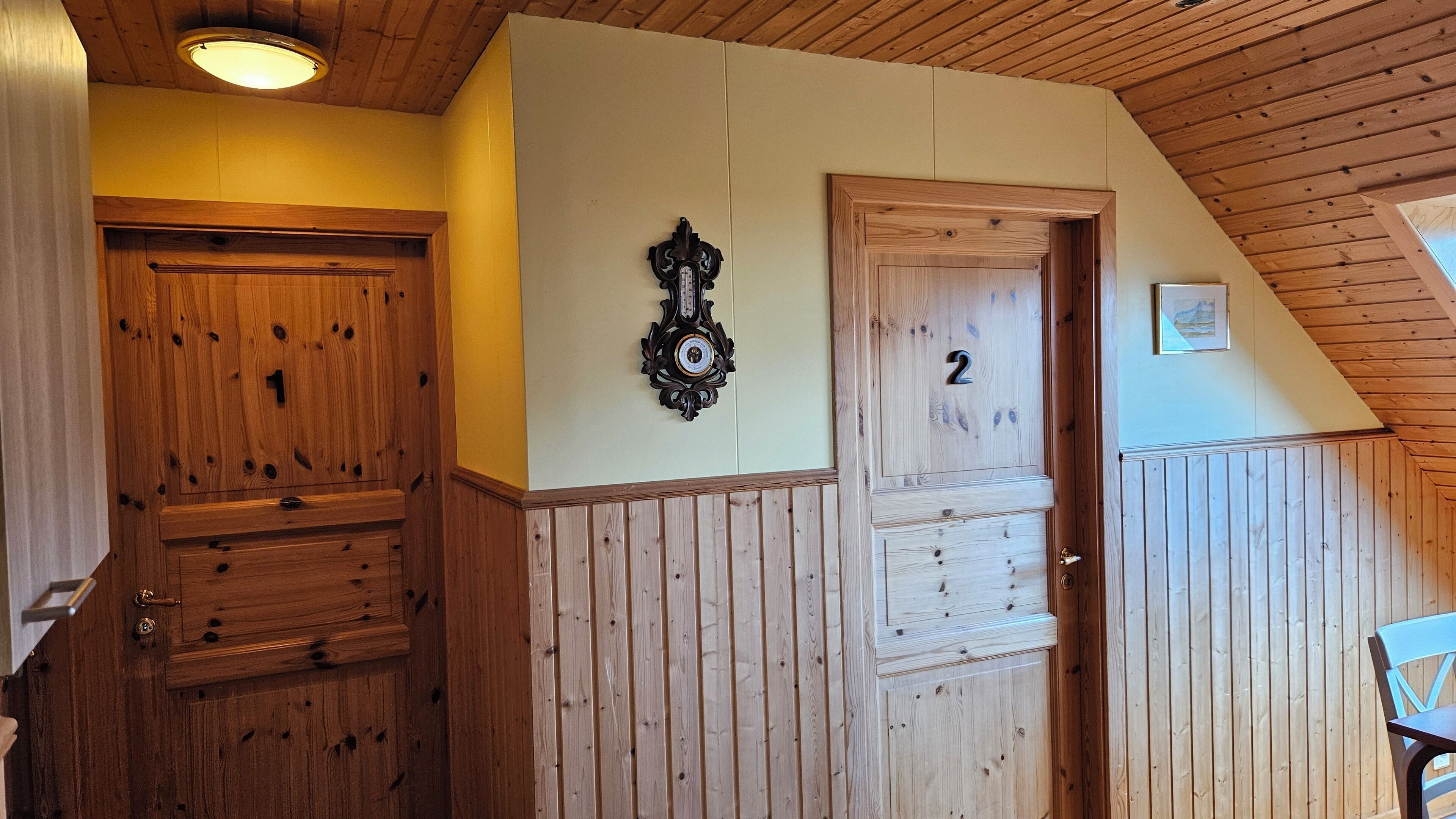 basic double room, 2 single beds, shared bathroom | soundproofing, free wifi, bed sheets, wheelchair access