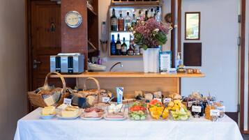 Petit déjeuner buffet