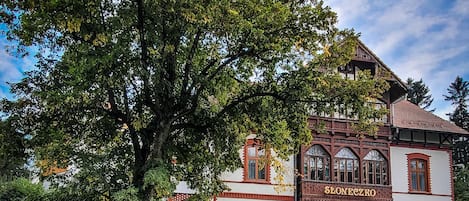 Façade de l’hébergement