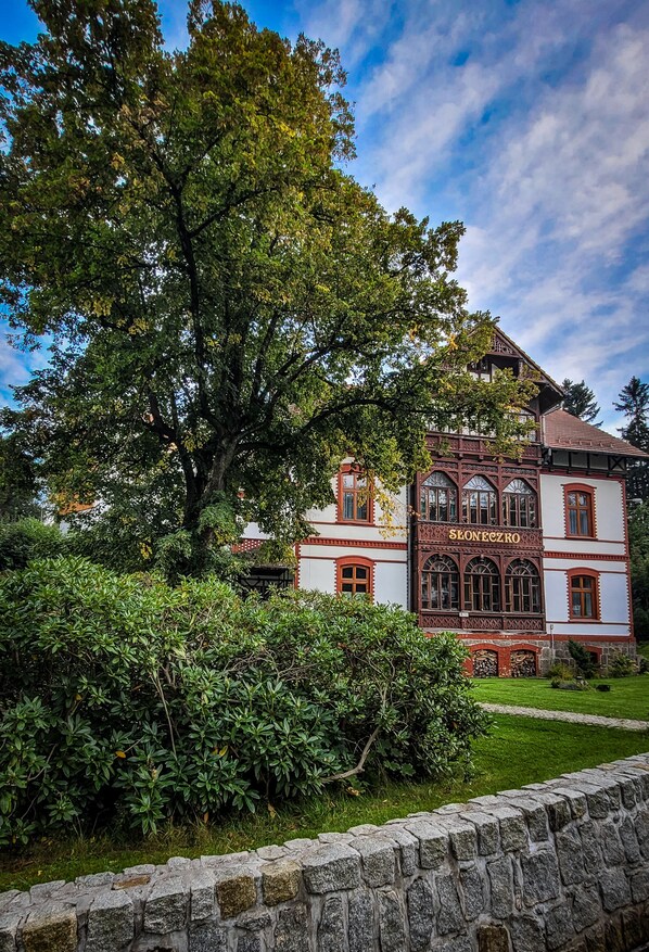 Facciata della struttura