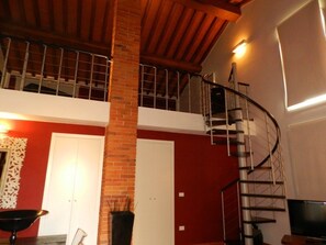 Duplex, 2 Bedrooms | Living area | Flat-screen TV