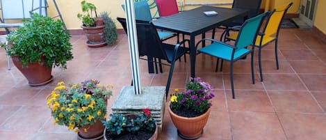 Tweepersoonskamer | Terras