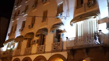 Front of property – evening/night