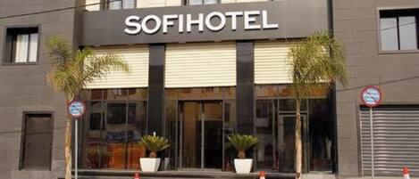 Façade de l’hébergement