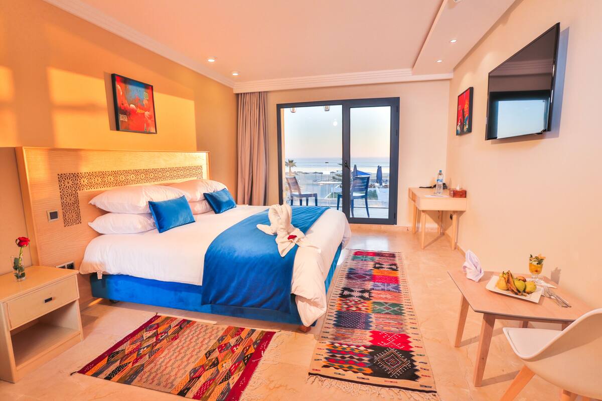 deluxe double room, sea view | room amenity