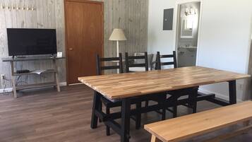 Spiseområde på rommet
