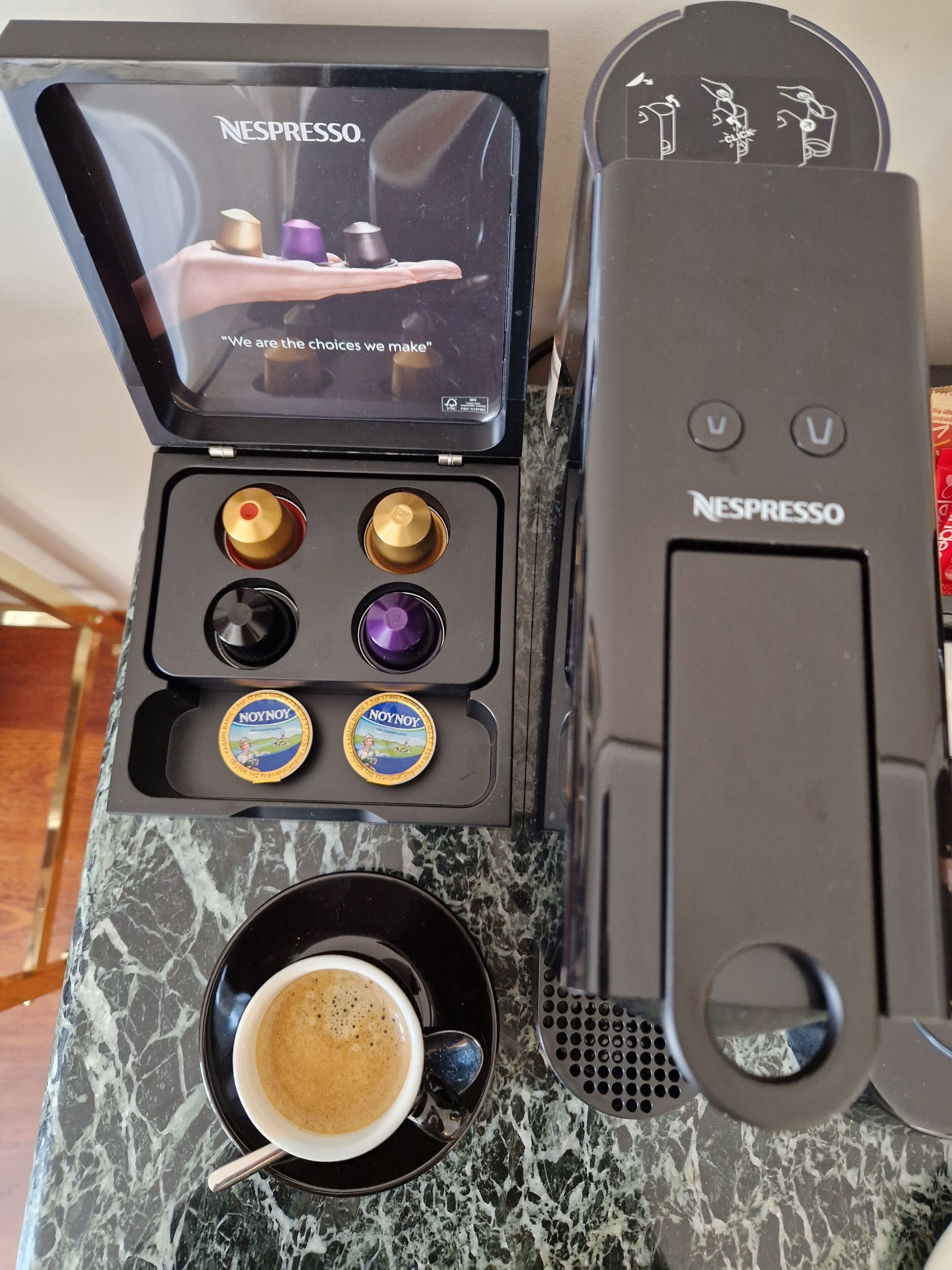 coffee and/or coffee maker