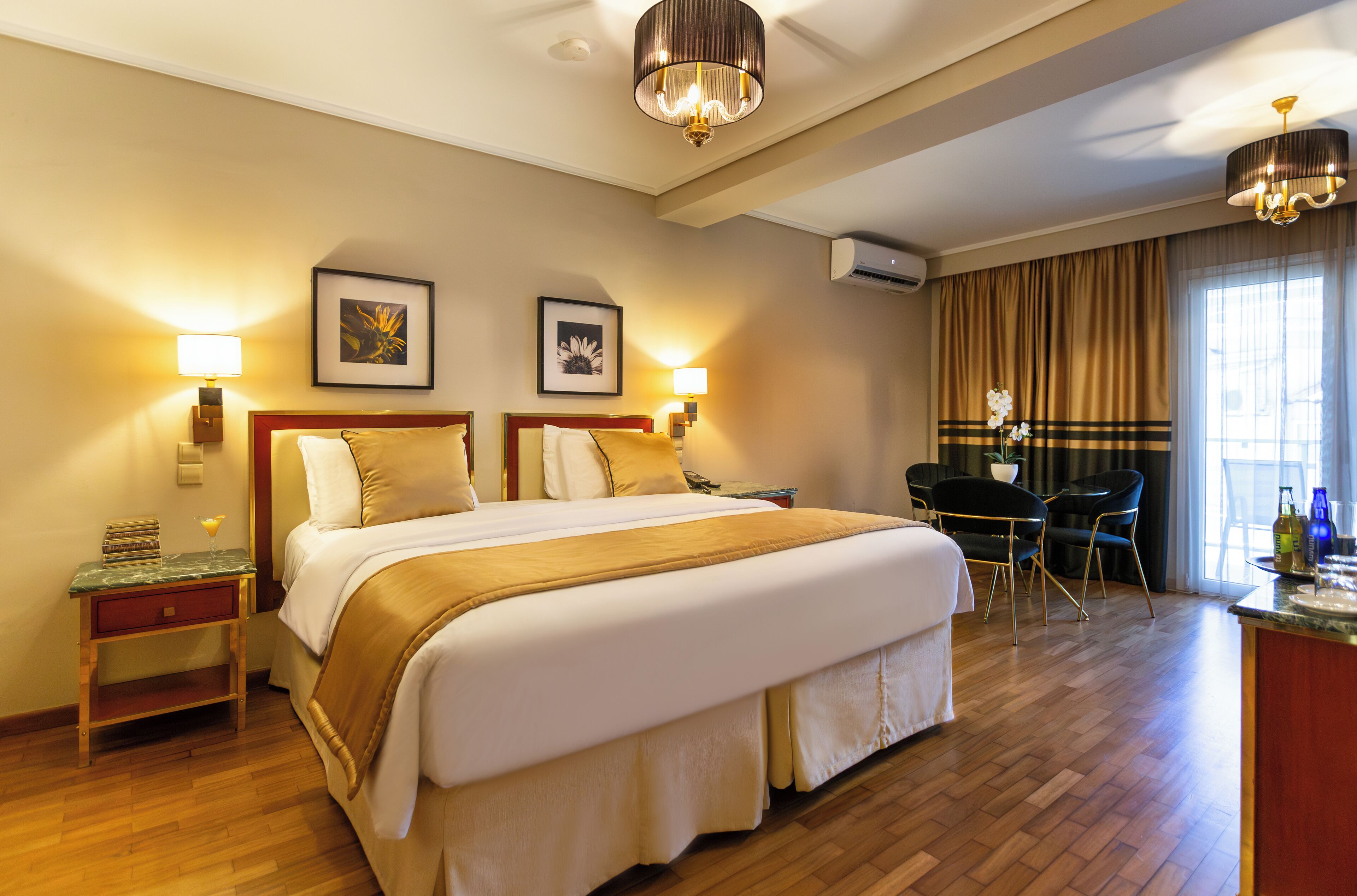 standard triple room, city view | free minibar, in-room safe, desk, blackout curtains