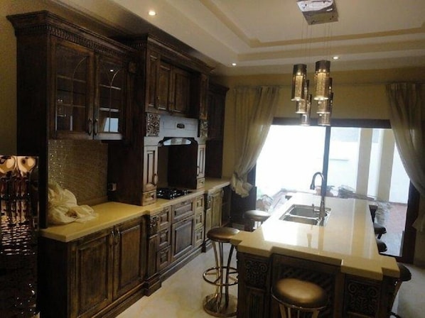 Private kitchen - Villa Meublée Ngor Cap Vert (Dakar)