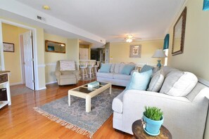 TV - Ocean View in Famous Cherry Grove 50 Steps to Beach (North Myrtle Beach)