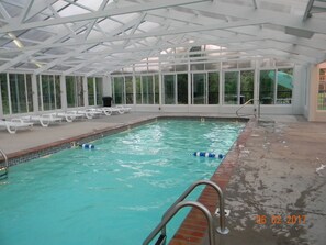 Indoor pool, a heated pool - Penthouse and Mountain Views on Parkway in Pigeon Forge! (Pigeon Forge)
