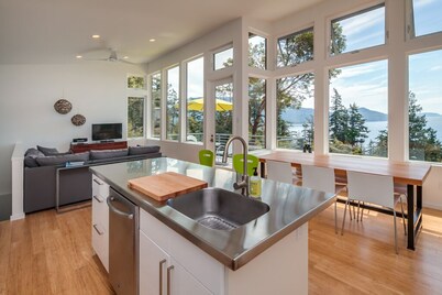 Modern Home with Stunning Water View