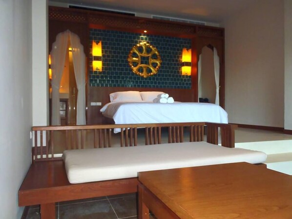 Deluxe Room with Ocean View  | Skrivbord, ljudisolering, gratis wi-fi och sängkläder