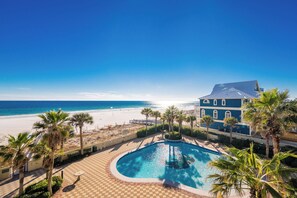 A resort with a pool, beach, and ocean view. - LOW FLOOR! Phoenix West Condo 302 *High Demand 3BR* (Orange Beach)