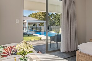 Deluxe Studio Suite, 1 Queen Bed, Pool View (The Lomond) | View from room - The Wellington Bed & Breakfast (Longford)