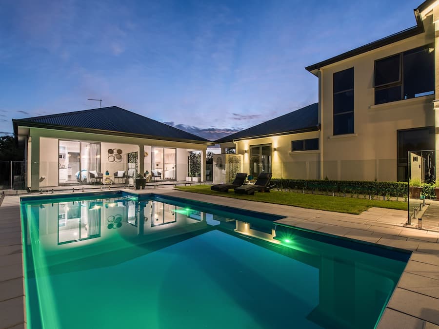 Seasonal outdoor pool