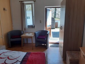 1 habitación y ropa de cama 