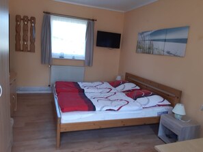 1 habitación y ropa de cama 