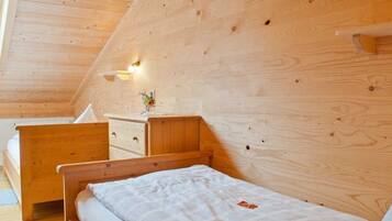 2 bedrooms, iron/ironing board, travel crib, WiFi