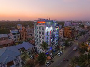 Front of property – evening/night - Ye Myanmar Hotel (Mandalay)