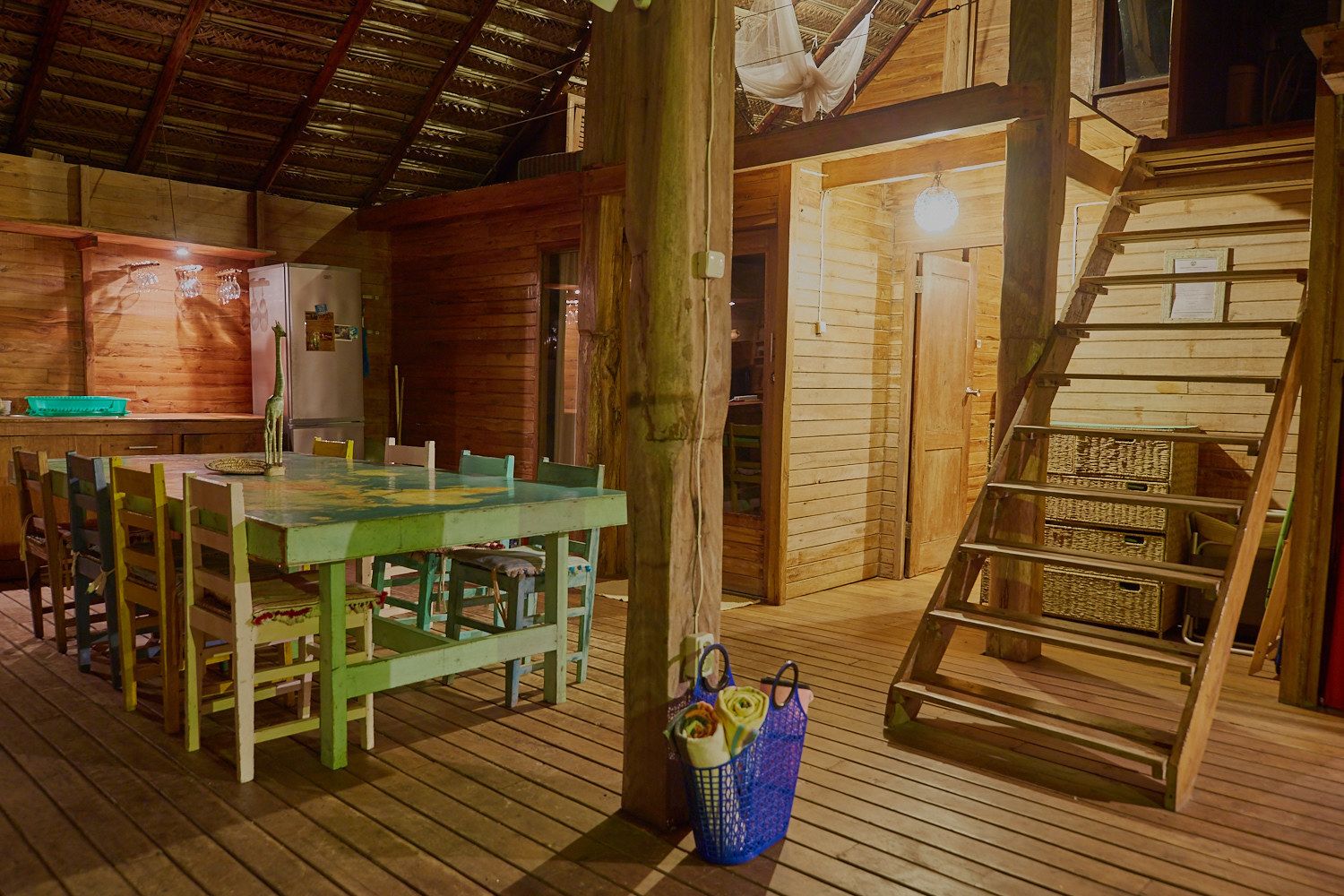 Design Villa, 3 Bedrooms, Beachfront | Private kitchen | Full-size fridge, microwave, oven, stovetop