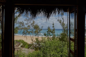 Design Villa, 3 Bedrooms, Beachfront | View from room
