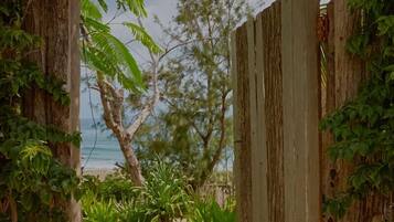 Majoituspaikan sisäänkäynti