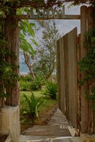 Entrada de la propiedad