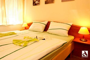 3 soveværelser, pengeskab på værelset, weekendseng, Wi-Fi