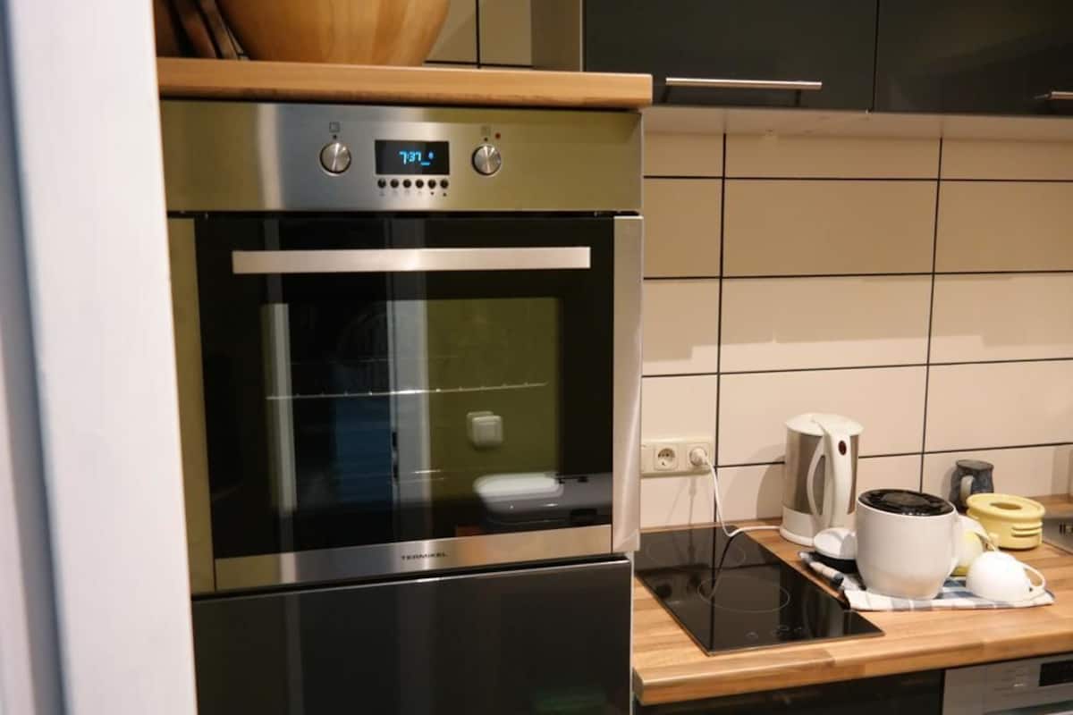 Family Apartment, 1 Bedroom, Ground Floor (TOBIAS +20€ cleaning fee per stay) | Private kitchen