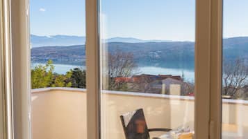 Blick von der Unterkunft