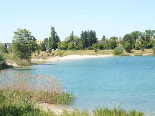 Apartment in the country, with pool, directly between Leipzig and the Düben Heath